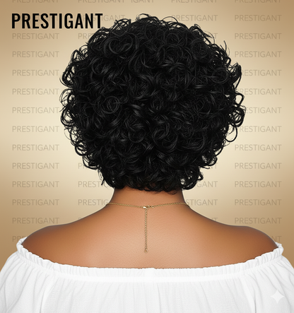 Pixie Curly Wig Brazilian Prestigant