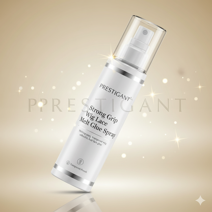 Strong Grip Glue-Free Lace Wig Melt Glue Spray - Transparent Adhesive Prestigant