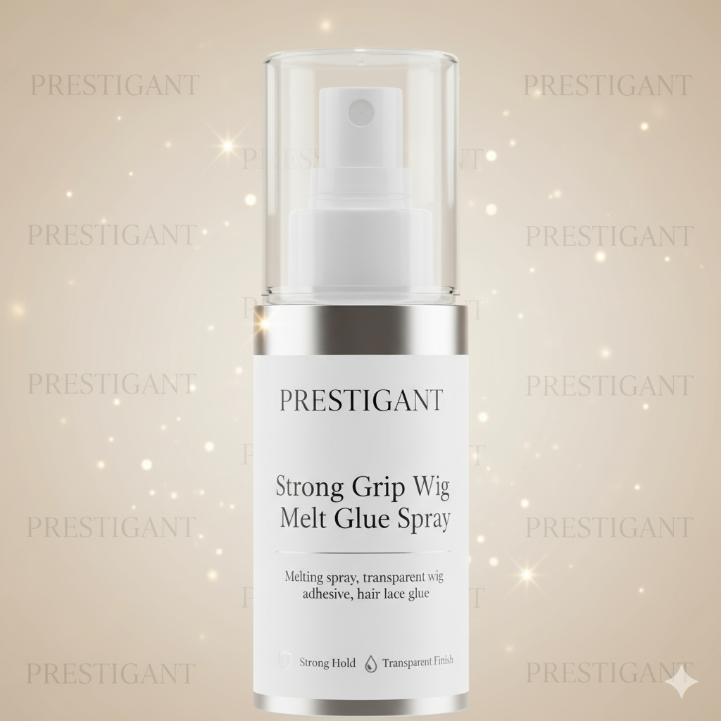 Strong Grip Glue-Free Lace Wig Melt Glue Spray - Transparent Adhesive Prestigant