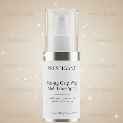 Strong Grip Glue-Free Lace Wig Melt Glue Spray - Transparent Adhesive Prestigant