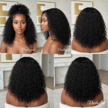Curly Loose Deep Wave Lace Front Wig Prestigant