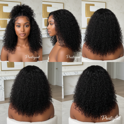Curly Loose Deep Wave Lace Front Wig Prestigant