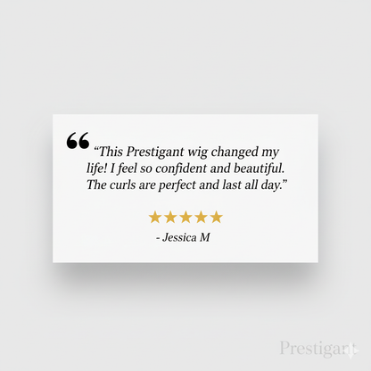 Curly Lace Front Wig Black Small Prestigant