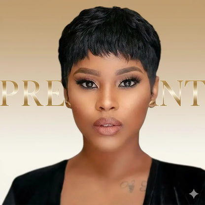 Short Curly Wig Black Prestigant