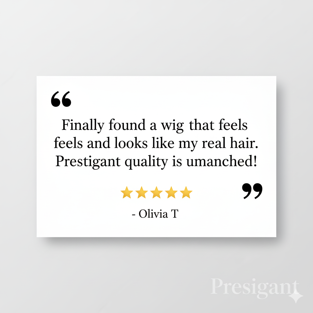 Human Hair Bob Wig with Qi Bangs Prestigant