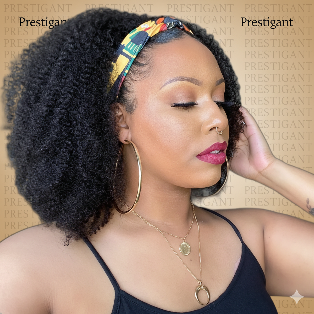 Headband Wig Twisted Afro Prestigant
