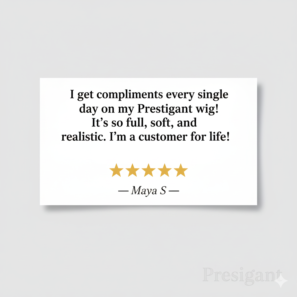 Long Curly Wig Gold Light Prestigant