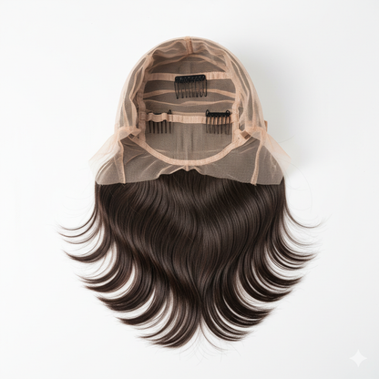 Half Lace Human Hair Wig Prestigant