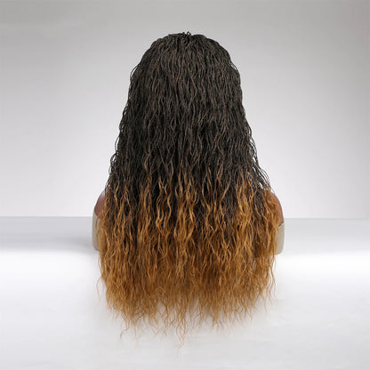 Black Wavy Hat Wig Bold