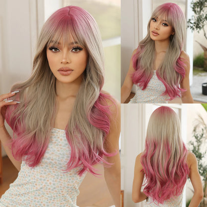 Black Wavy Wig Natural